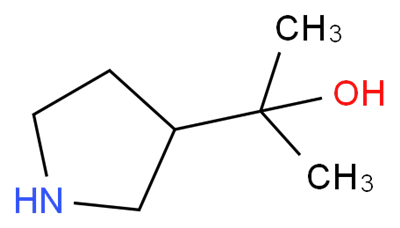 2-(Pyrrolidine-3-yl)propaan-2-ol CAS 351369-41-0